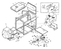 Part Location Diagram of 78525A Briggs and Stratton Control panel cover assembly